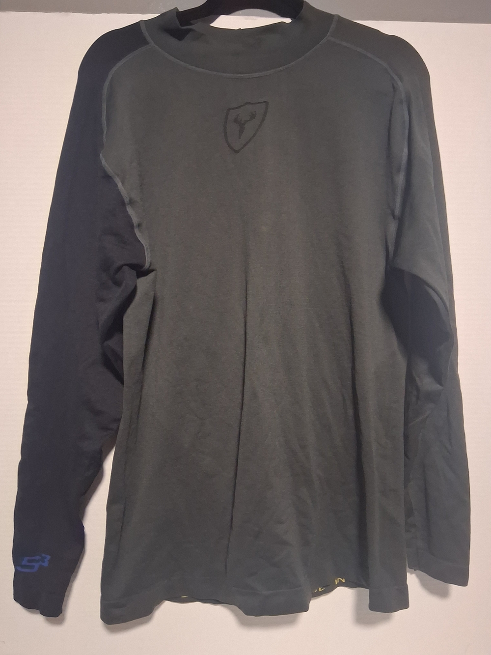 Scent Blocker Long Underwear,  Two-Tone Long Sleeve Top With Matching Pants XL